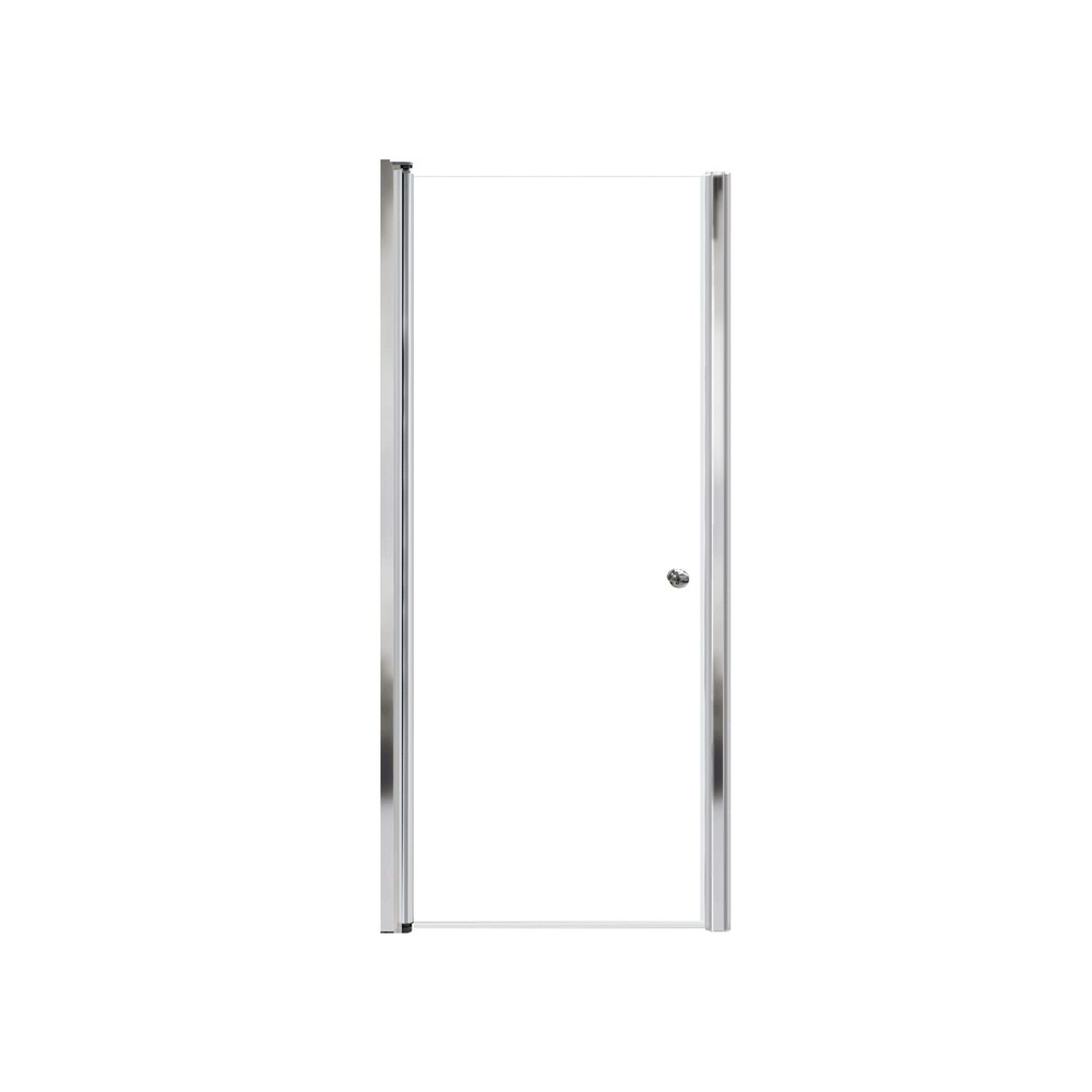 Transolid 70x30 Frameless Pivot Shower Door in Chrome