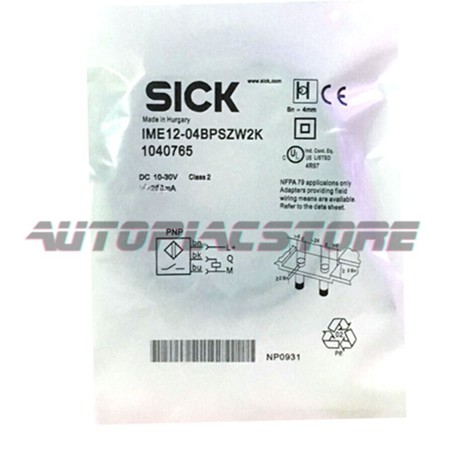 SICK  IME12-04BPSZW2K Inductive proximity sensors ,PNP,New 1PCS~US