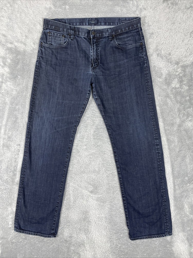 Citizens Of Humanity Men's 36x31.5 Blue Core Straight Denim Jeans