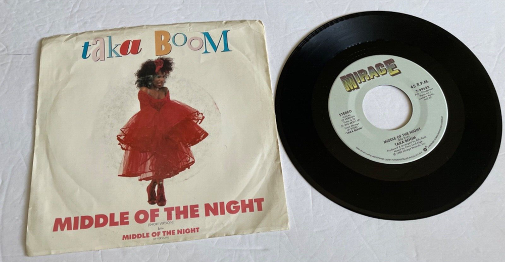 AS185 45RPM w/ PicSlv Taka Boom Middle of the night short version Mirage 99628