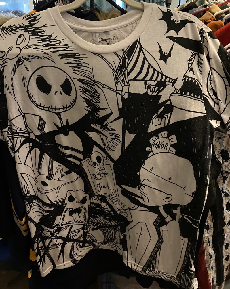 Disney Nightmare Before Christmas Unisex Medium Shirt