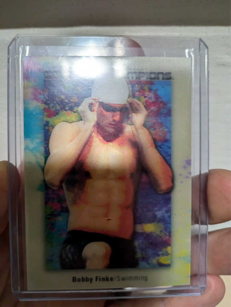2024 Upper Deck Goodwin Champions Splash of Color 3-D Lenticular Bobby Finke