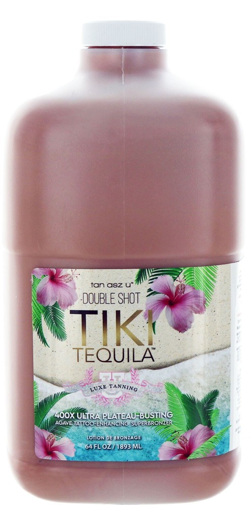 Double Shot Tiki Tequila Luxe Tanning Lotion with 400X Bronzer-image