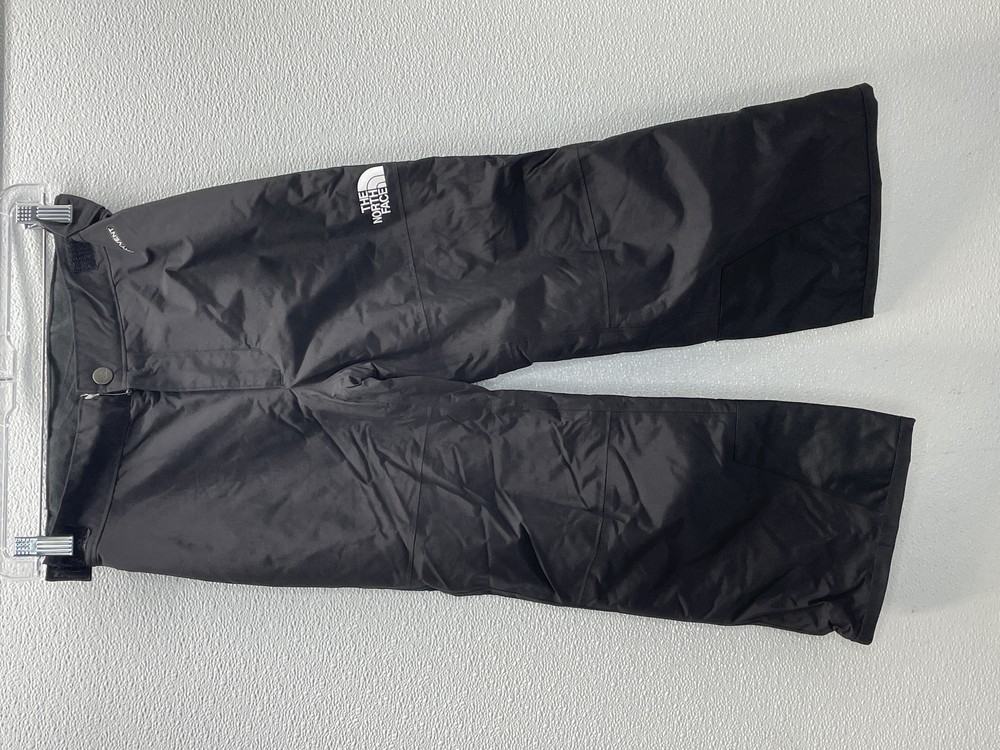 The North Face Boys Snow Pants Freedom Insulated Bottoms Size S 7/8 Black