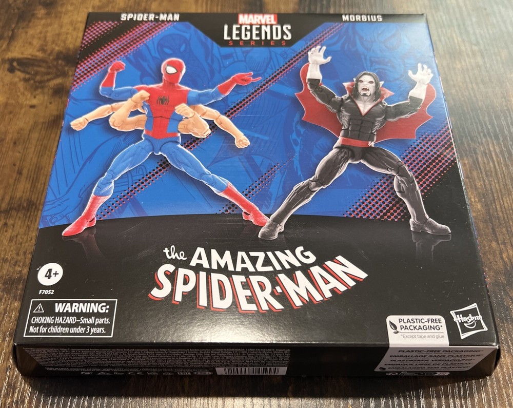 Marvel Legends Series 6 Six Arm Spider-Man Morbius 2 Pack Brand New Sealed