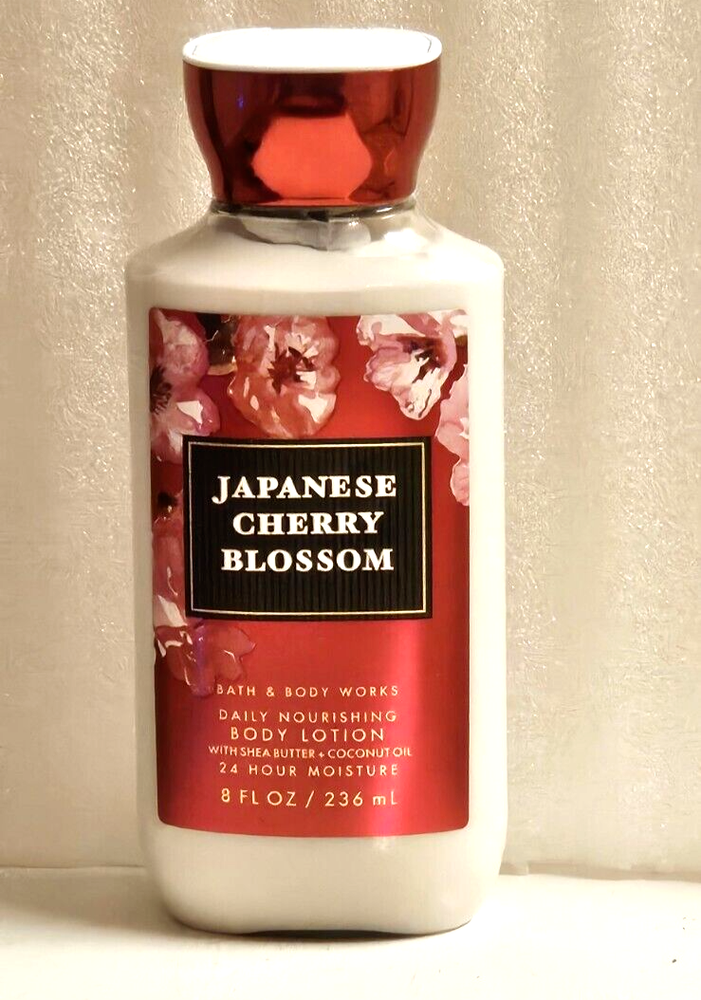Bath &Body Works Japanese Cherry Blossom Scented Body Lotion  Cream.