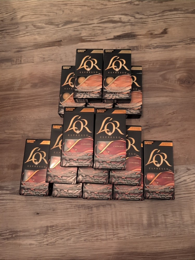 L'OR Espresso Coffee Capsules. 150 Variety Pack