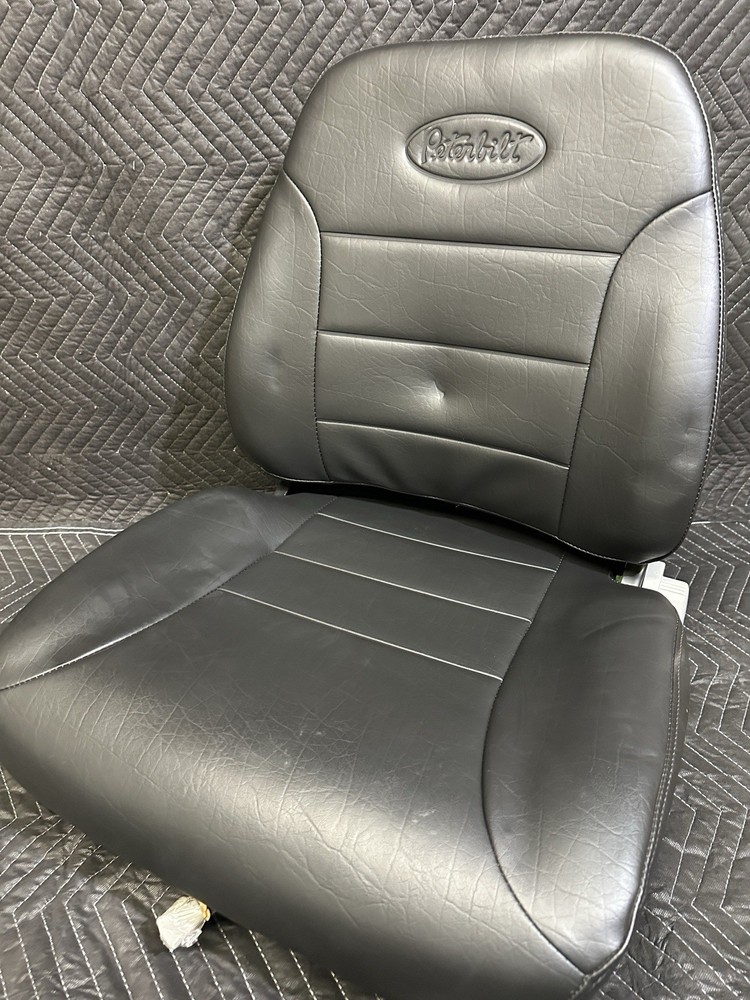 Peterbilt Lowback Leather Passenger Seat With Slider And Tilt- Dump truck Seat