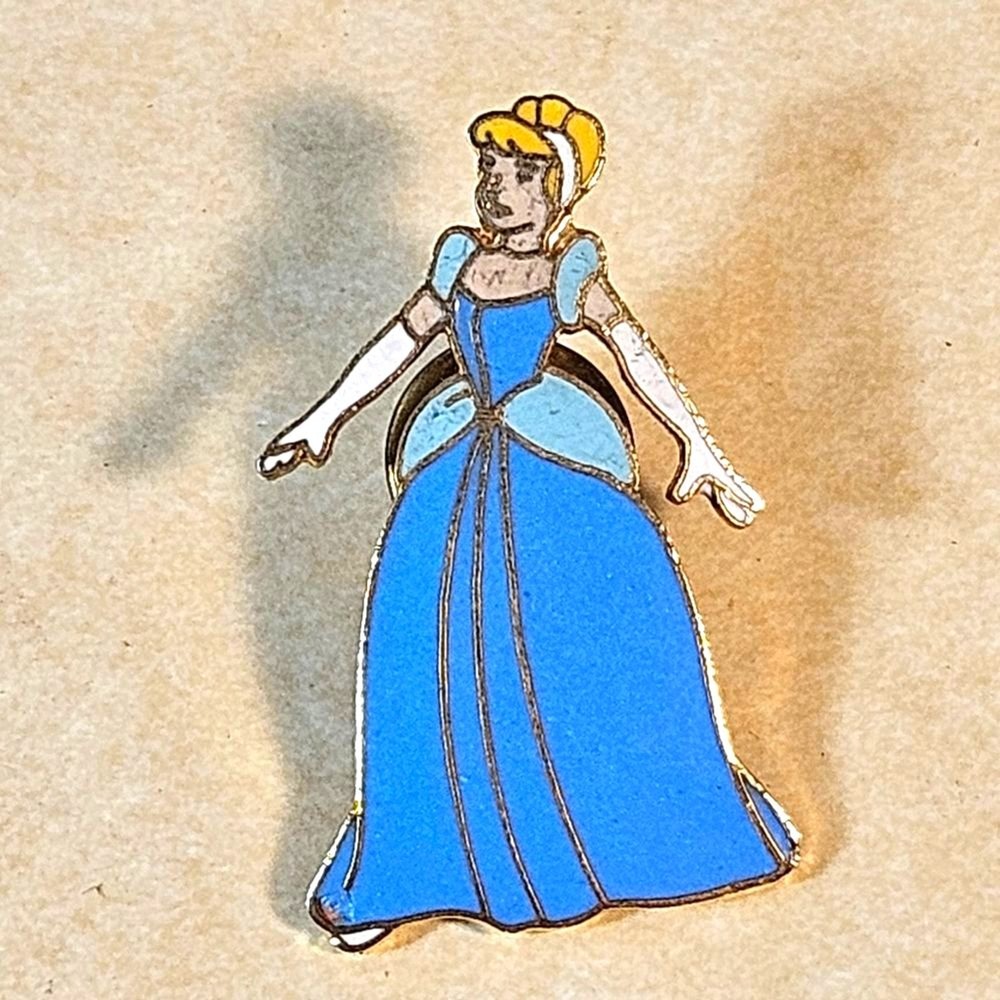 Vintage Disney Cinderella Lapel Pin