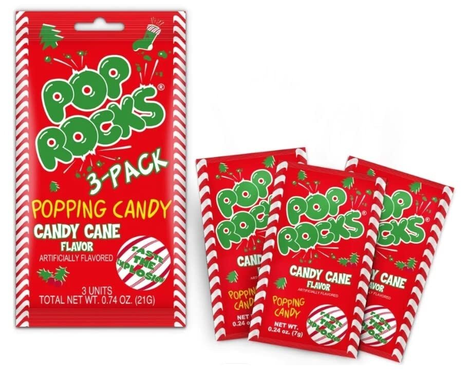 Limited Edition Pop Rocks Candy Cane Flavored Candies – Pick Your Packs-image