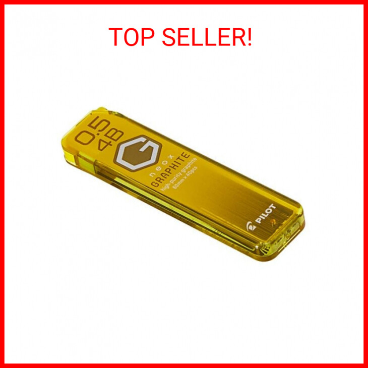 Pilot Mechanical Pencil Lead Neox Graphite 0.5mm, 4B, 40 Leads (HRF5G-20-4B)