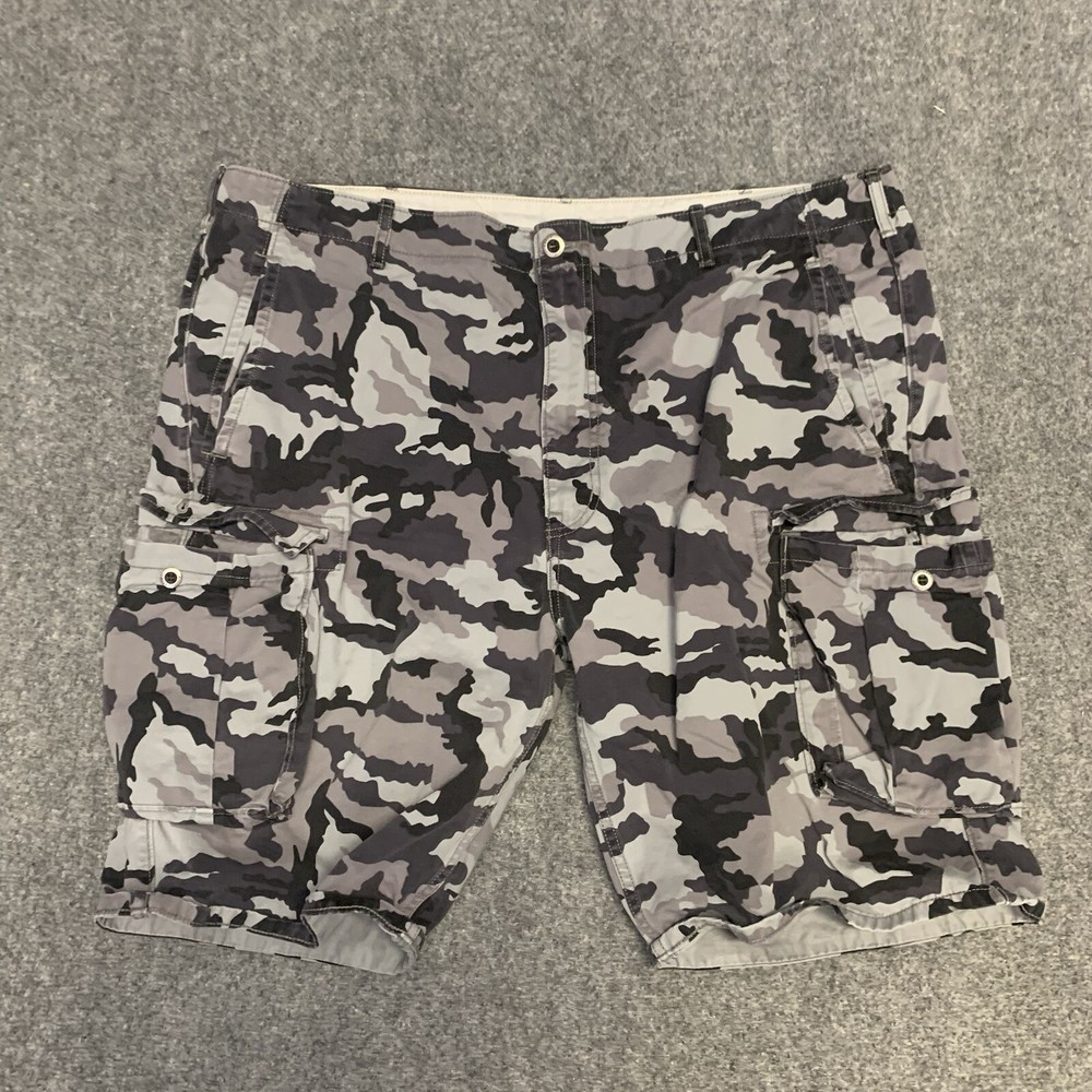 LEVIS CARGO SHORTS CAMO Mens Size 42 Flap Pockets
