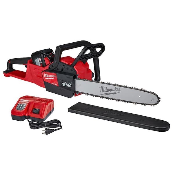 M18 FUEL 16-Inch 18V Brushless Cordless Chainsaw with 12.0Ah Battery and Charger