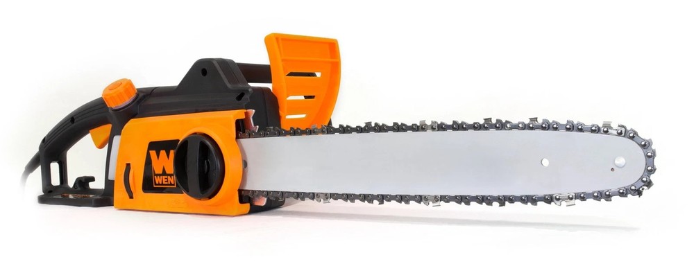 16 Inch Electric Chainsaw with 12A Motor and Auto-Oiling System