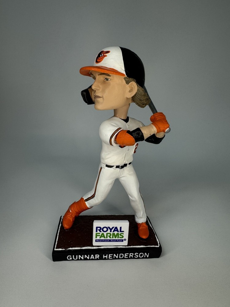 Gunnar Henderson Baltimore Orioles Bobblehead SGA 8/23/24 (DAMAGED BOX)