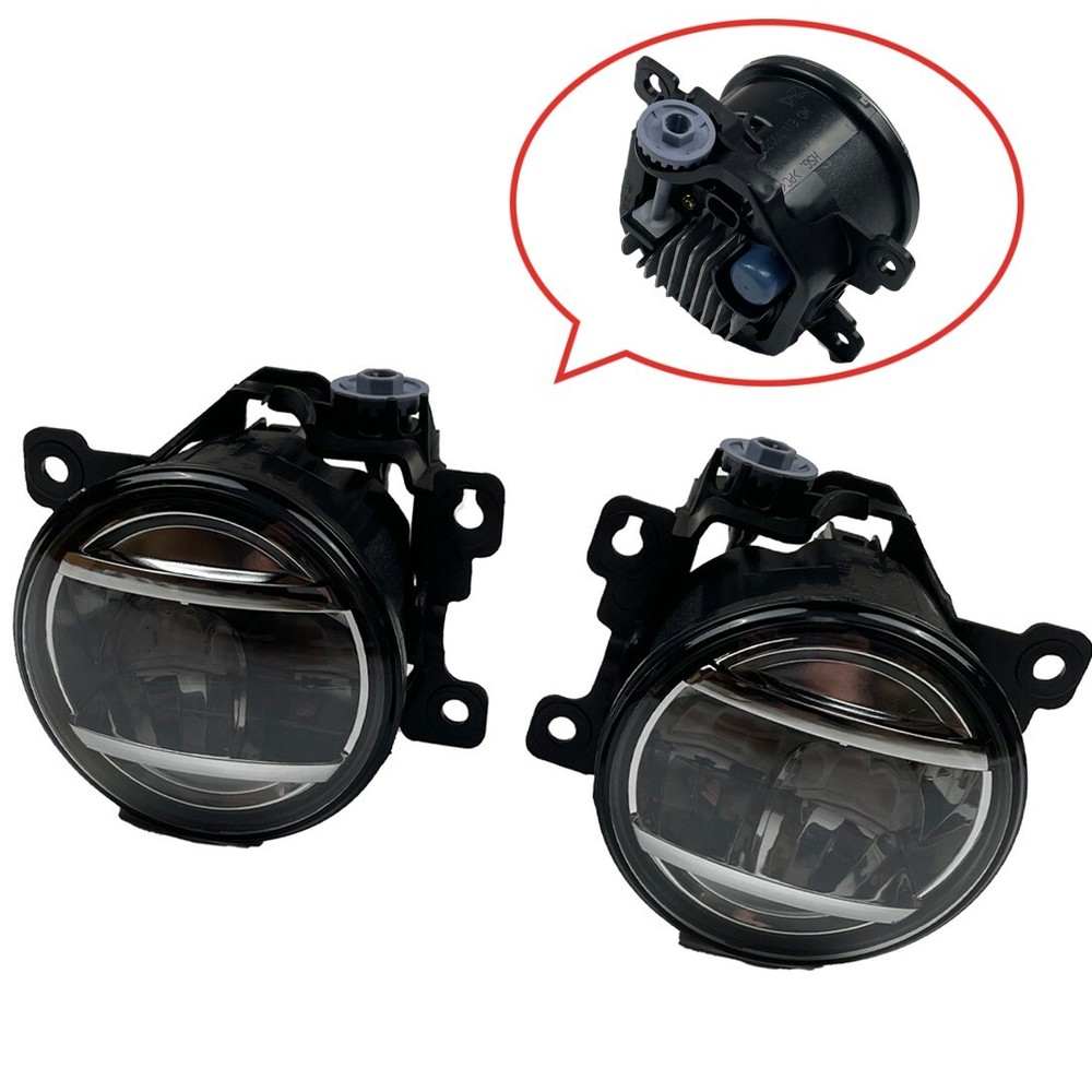 Pair Fog Light For Honda Pilot Passport 2017-2021 Driver & Passenger Side LED