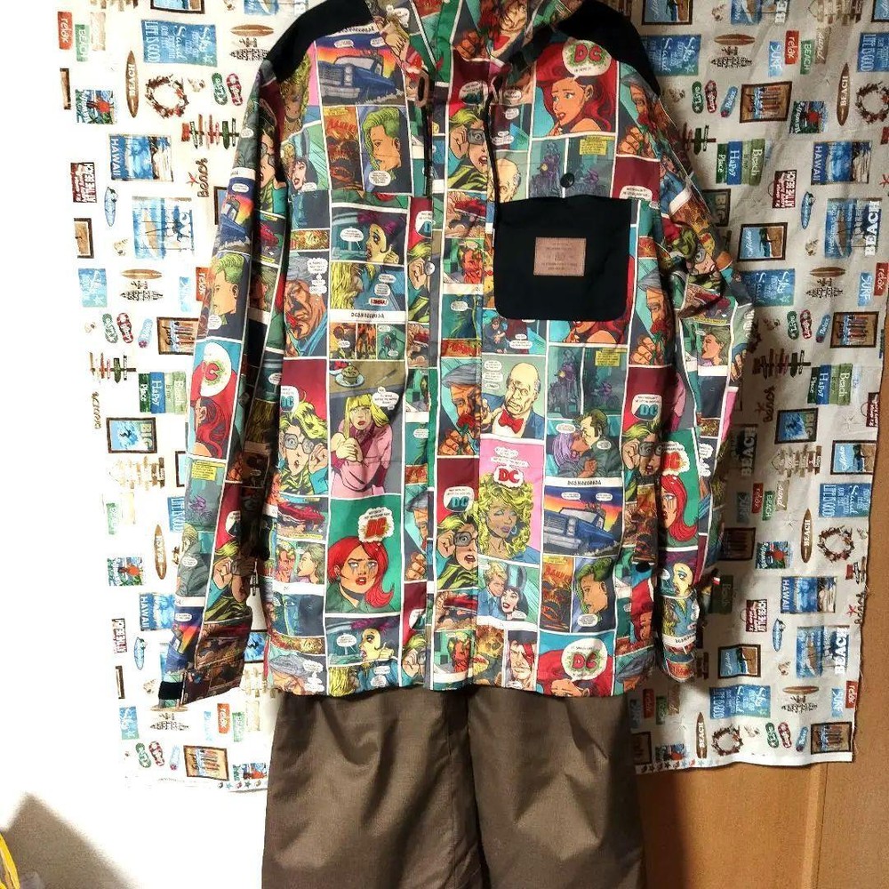 Volcom DC Snowboard Jacket Mens Size M with Pant Size L