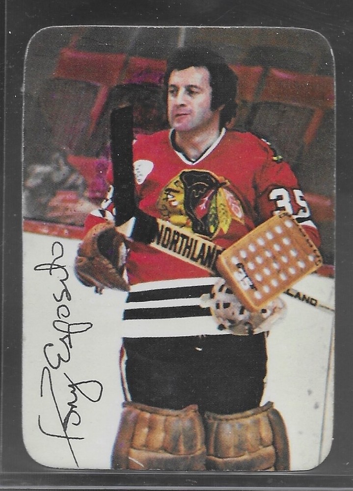 1976-77 Topps Glossy Insert Tony Esposito Hockey Card #3