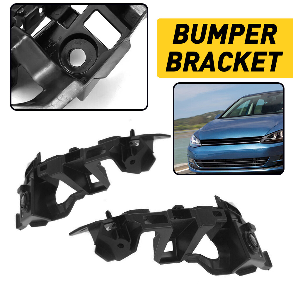 Front Left+Right Bumper Bracket Mounting Fit for 2015-2017 Volkswagen Golf GTI