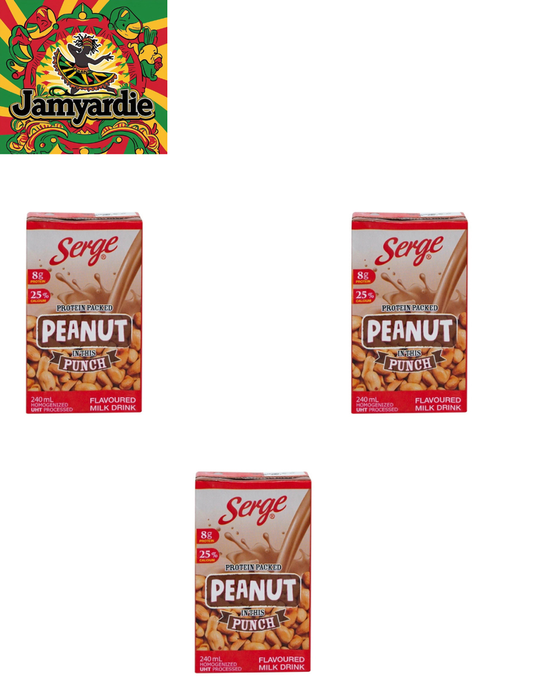 Serge Island Peanut Punch 240Ml Pack of 6