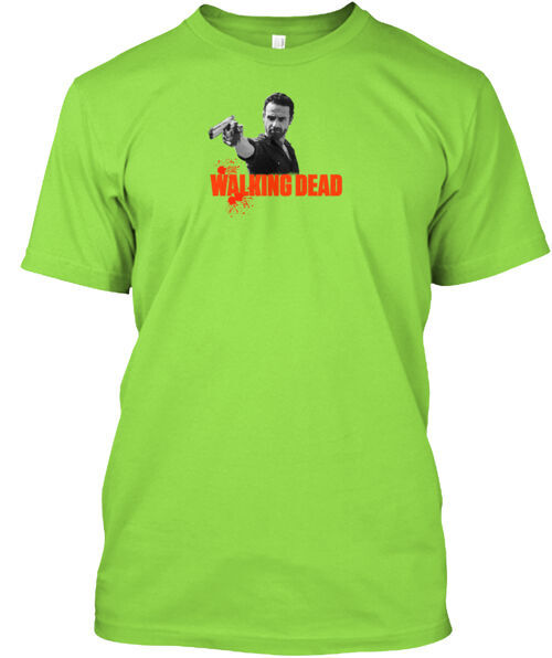 Trends The Walkings Dead Rick X4 Speci T-Shirt Made in the USA Size S to 5XL