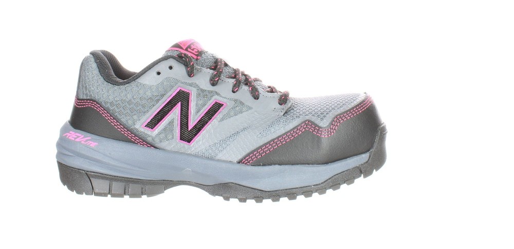 New Balance Womens Wid589t1 Gray Safety Shoes Size 5 (7209042)