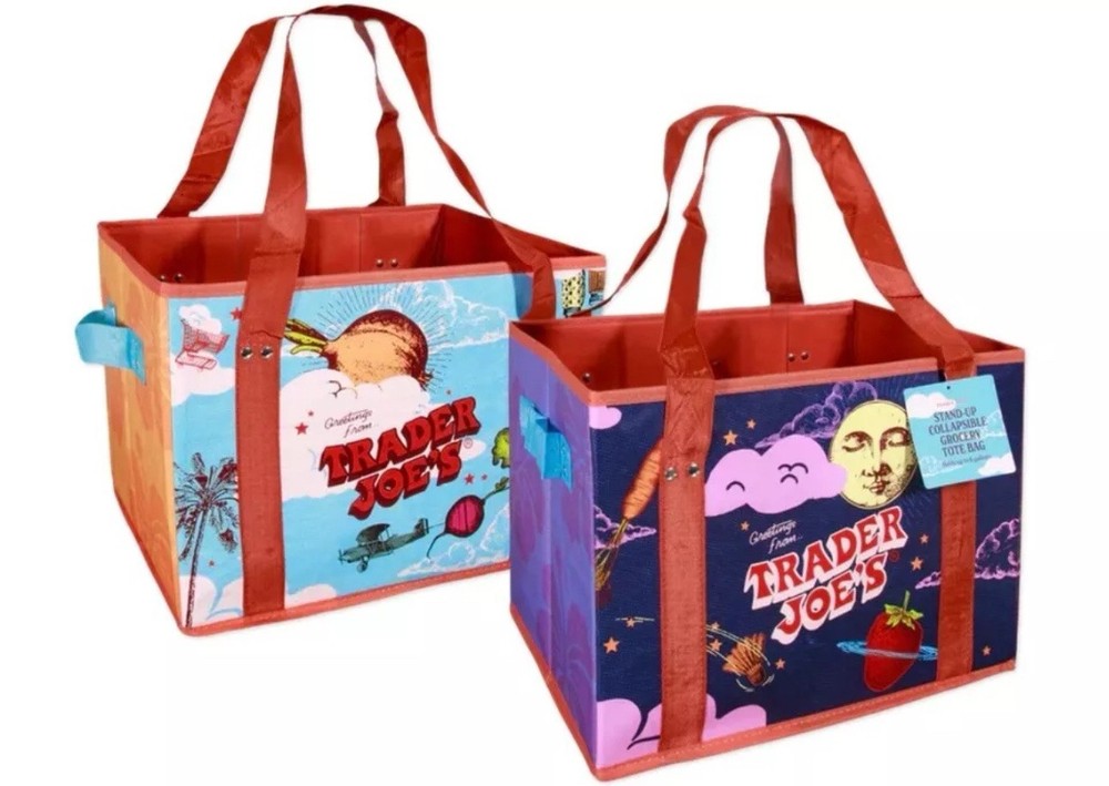 Trader Joes Seasonal Collapsible Bags Limited Stock Get Yours Now-image