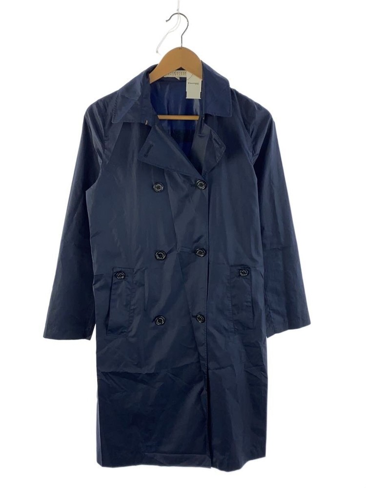 Mackintosh Philosophy Trench Coat/38/Polyester/Nvy/Plain/Mn708-931-29/Belt Missi