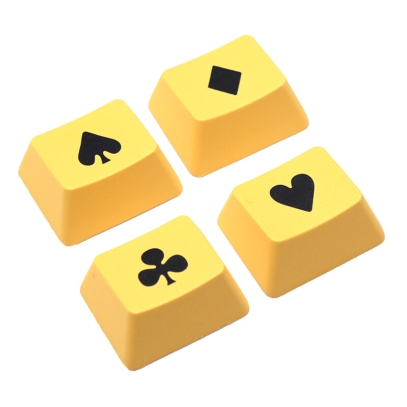 4 Thick PBT 1.25U OEM Keycaps for Enhanced Mechanical Keyboard Design