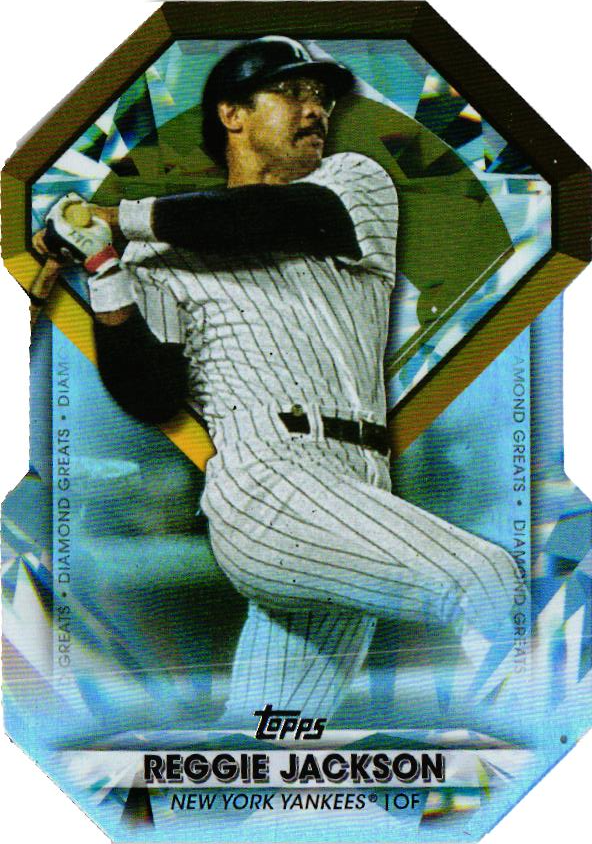 2022 Topps Series 1 - Diamond Greats Die-Cuts #DGDC-17 Reggie Jackson