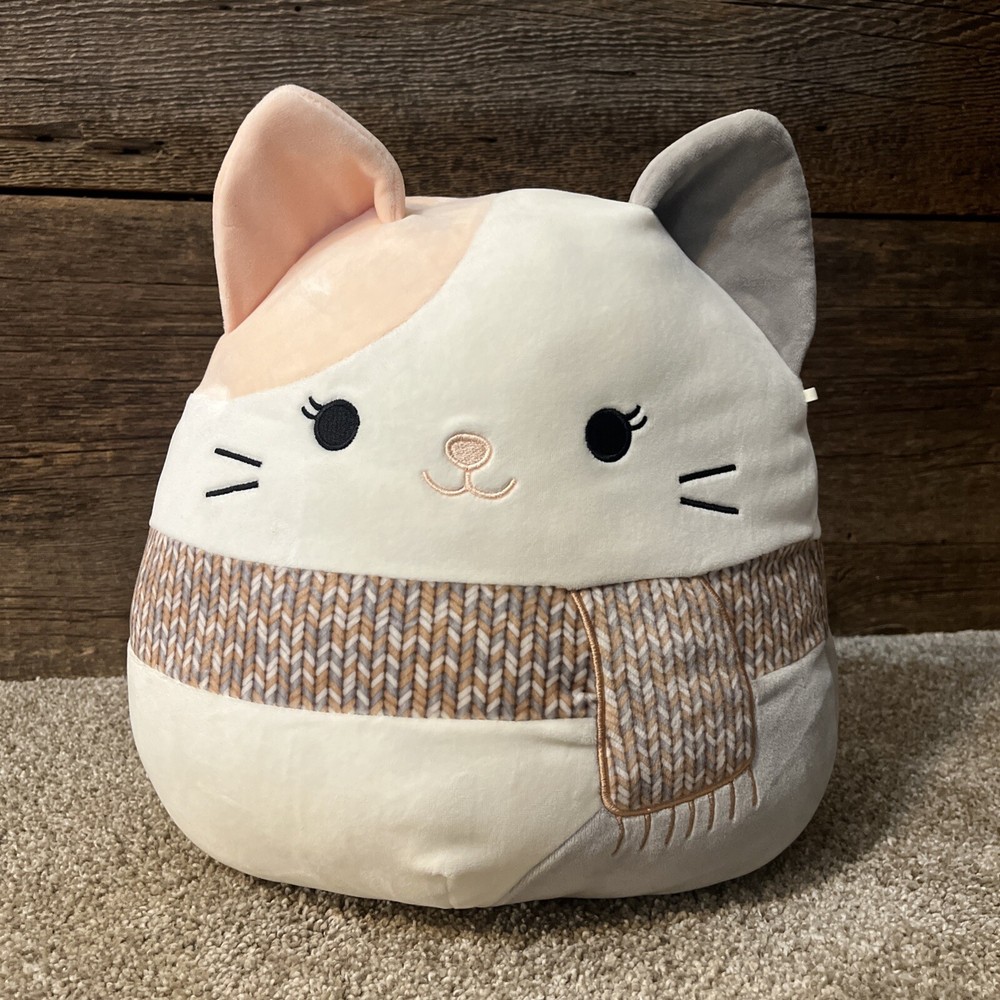 Squishmallows 12-Inch Camette The Cat - Official Jazwares Plush - Collectible