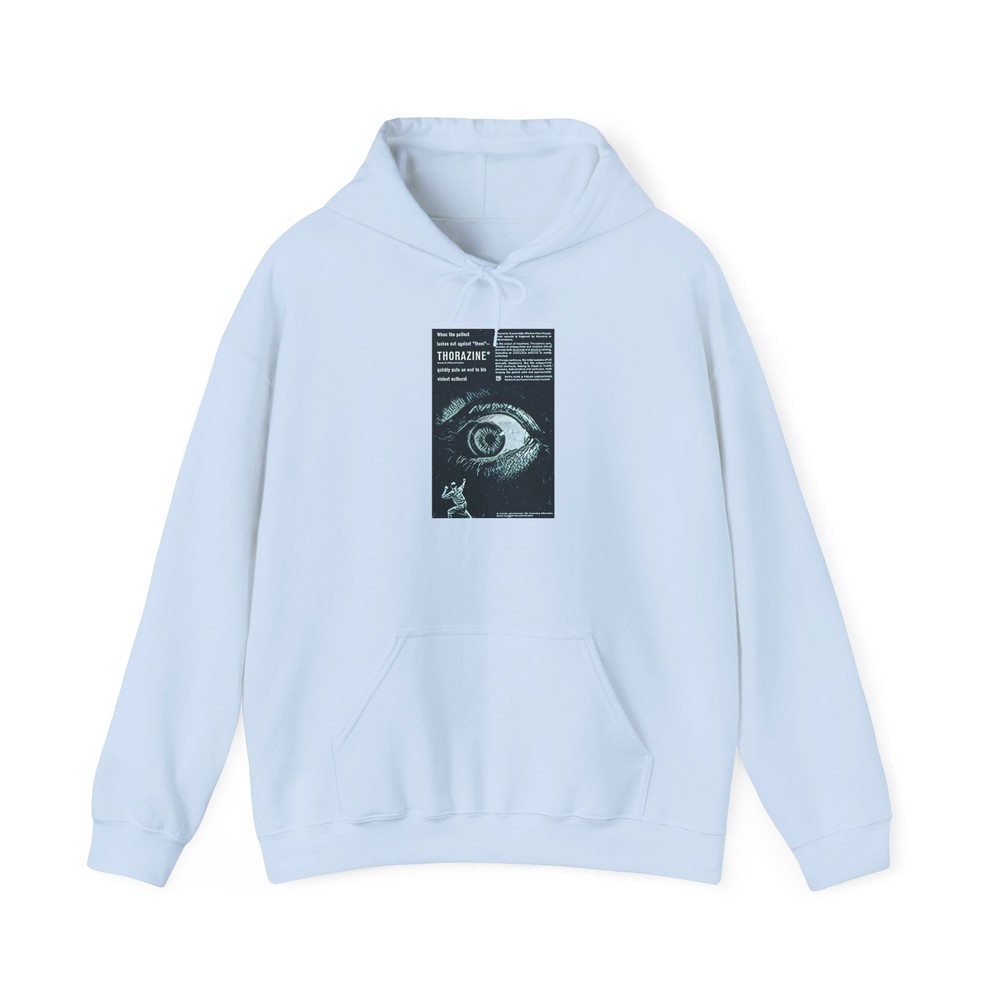 Sudadera con Capucha Thorazine Retro Publicidad Arte Gráfico Estampado Crew Unisex Heavy Blend™