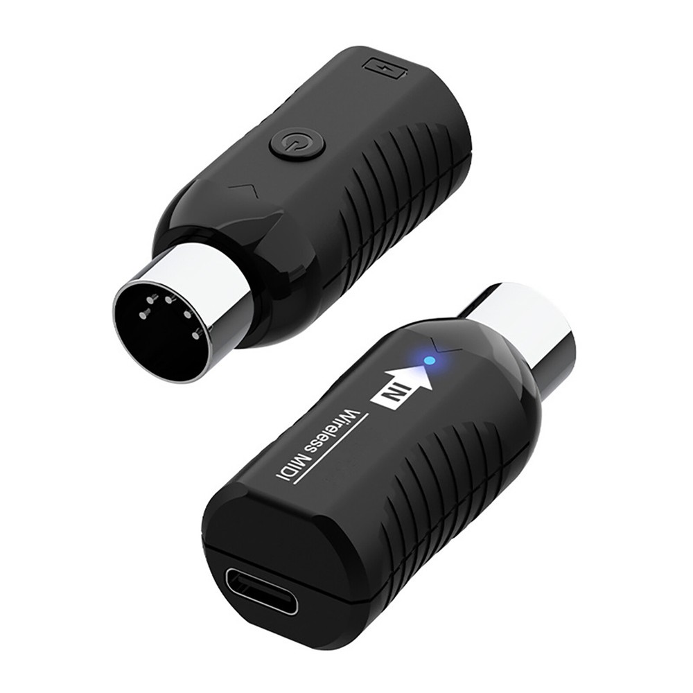 Wireless Midi Guitar Receiver Transmitter for Digital Piano Keyboard