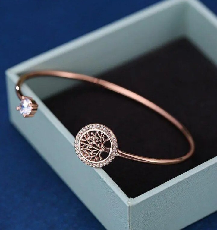 MOTHERS DAY GIFT for Mother Mummy Rose Gold Bracelet For Mom Wife Birthday-image