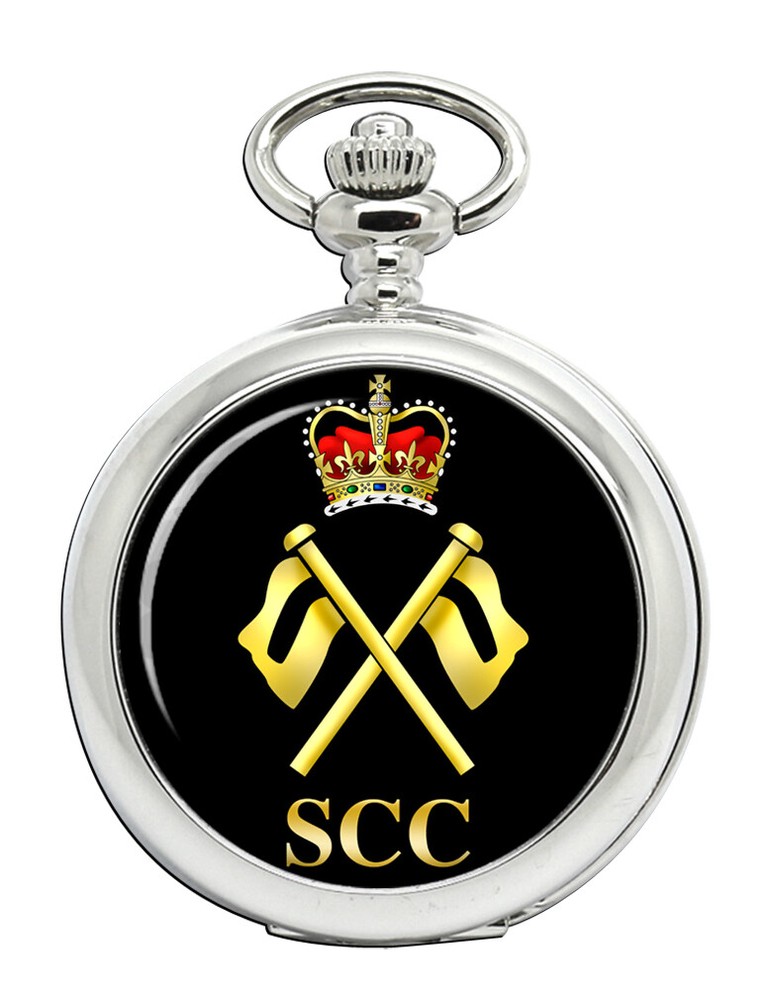 Sea Cadets SCC Signals Badge Pocket Watch