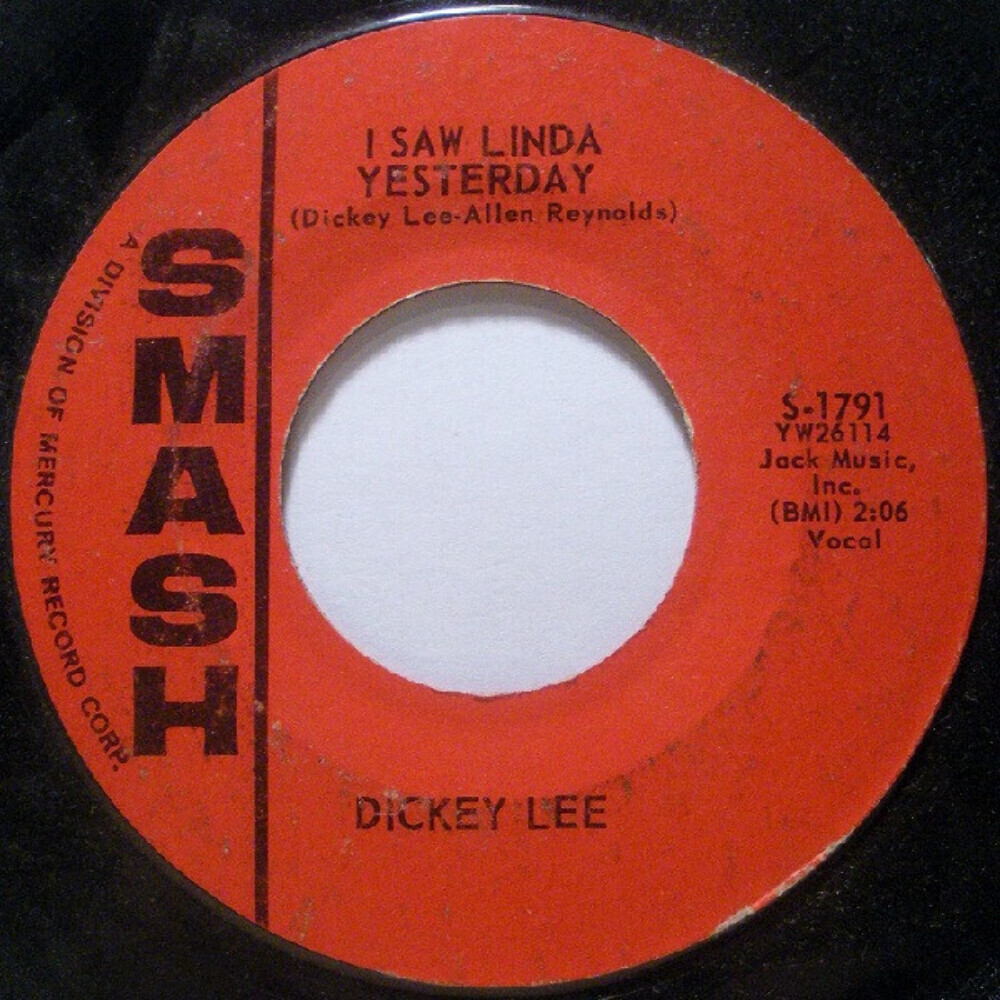 Dickey Lee - I Saw Linda Yesterday (7