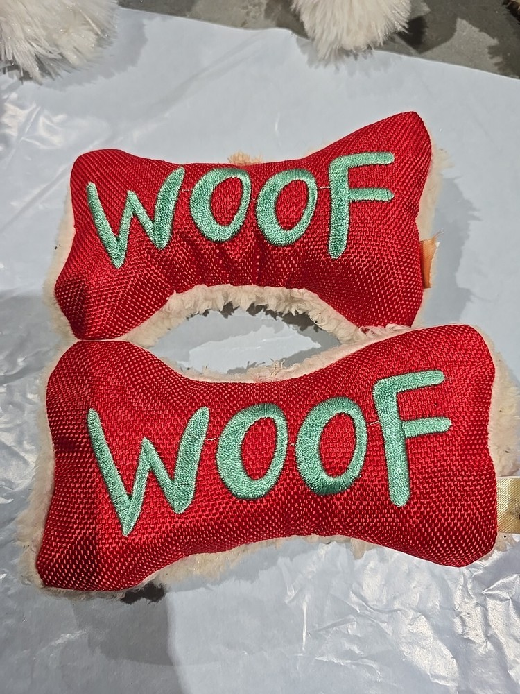 2 Dog Toy #cute Cozy Buddy Soft Pink Vibrant Life Chew Level 1 Squeaky WOOF