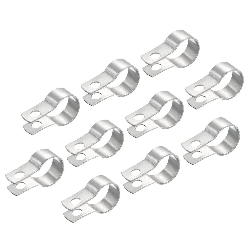10Pcs Split Ring Hanger Pipe Strap Pipe Clamps Bracket Support Fit 1
