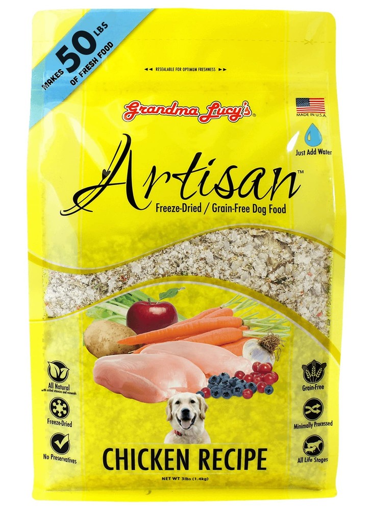 Grandma Lucy's Artisan Dog Food, Grain Free and 10 Pound (Pack of 1)