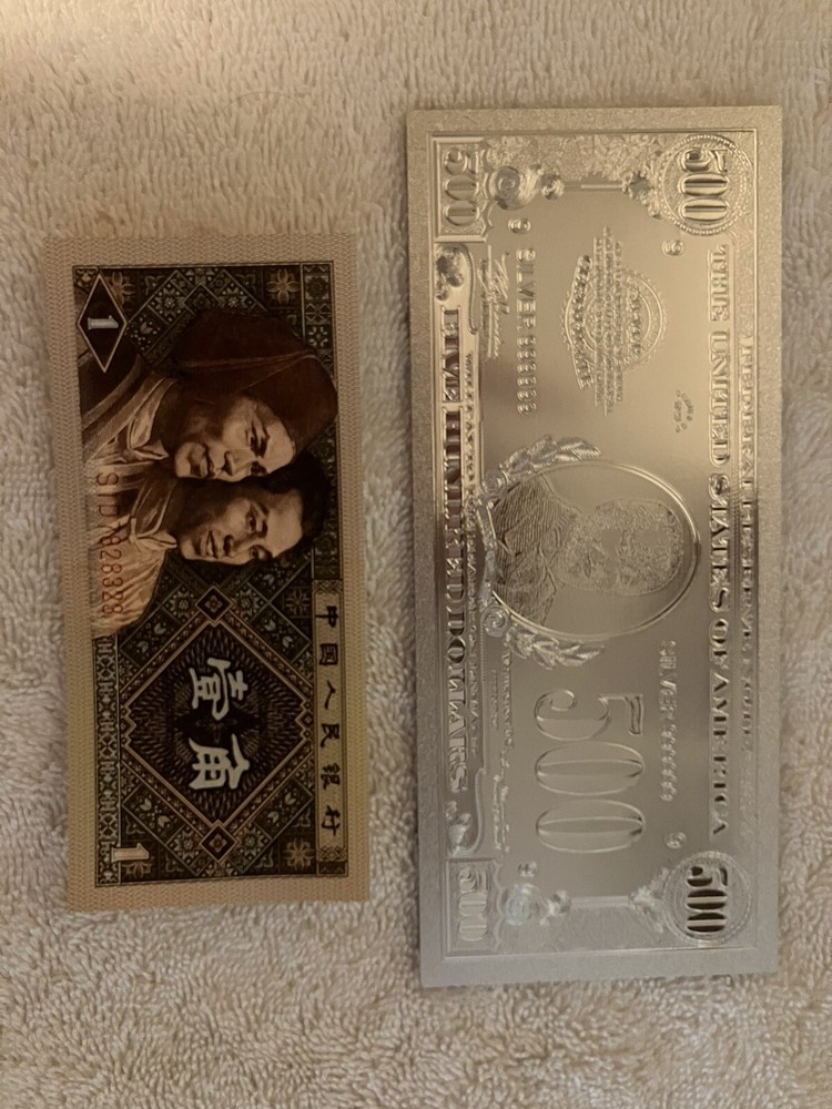$500 Silver Collectible Bank Note