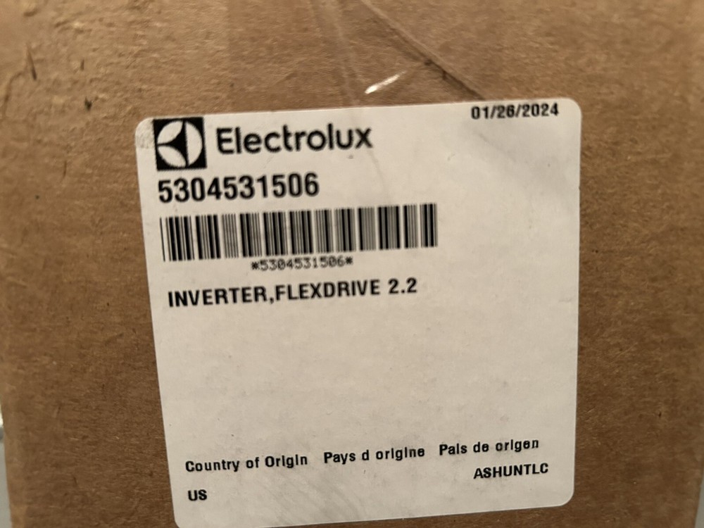NEW “OEM” FRIGIDAIRE REFRIGERATOR FLEXDRIVE INVERTER #5304531506