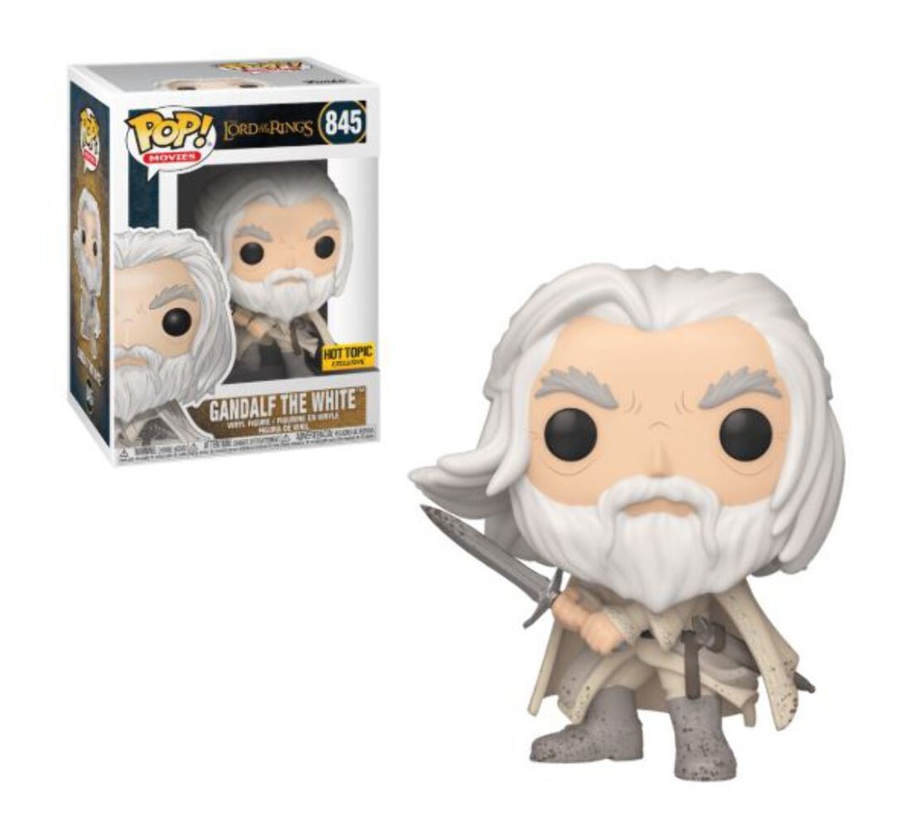 Funko POP! Movies: The Lord Of The Rings - Gandalf The White (Hot Topic)(Damaged