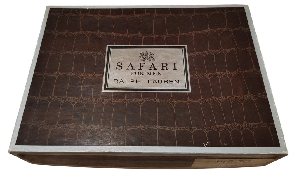 Ralph Lauren Safari Vintage 1991 Fragrance Gift Set Men's
