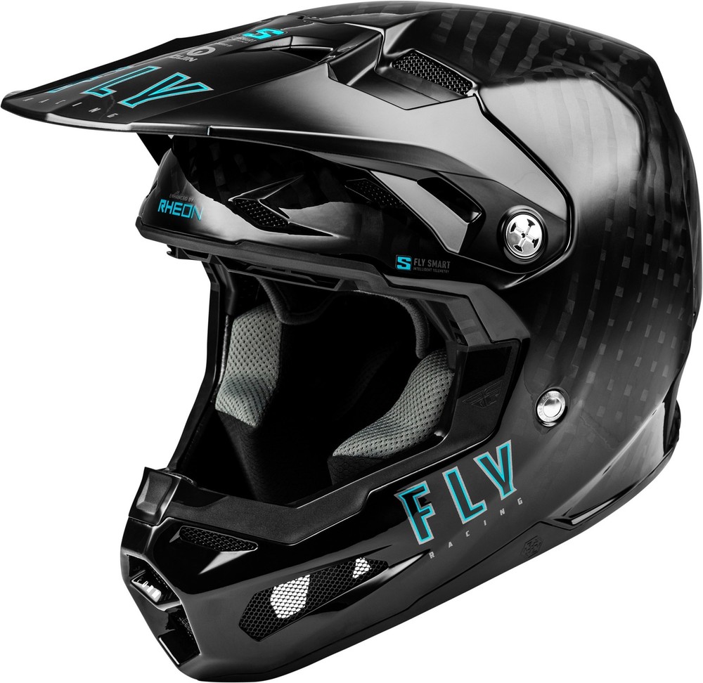 Fly Racing Formula S Carbon Helmet Black Medium 73-4415M