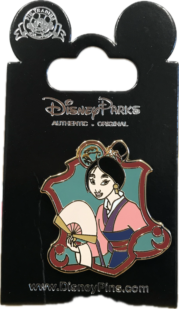 Disneyland Park Princess Mulan Authentic Collectible Trading Pin