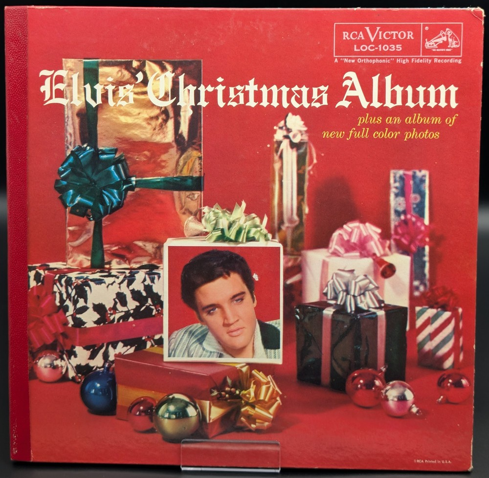 Elvis Presley - Christmas Album LOC-1035, 1st Hollywood Pressing, US, 1957