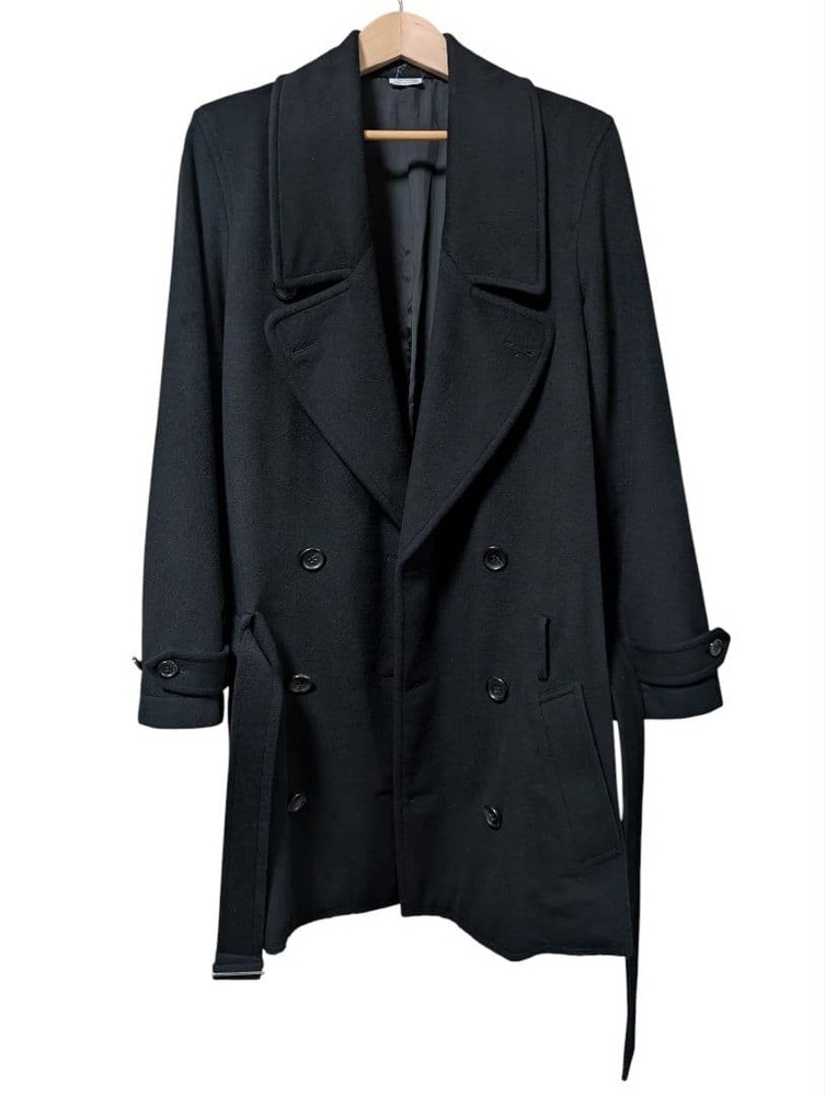 19AW Comme des Garcons Homme Plus Cashmere Coat Medium Black 954180