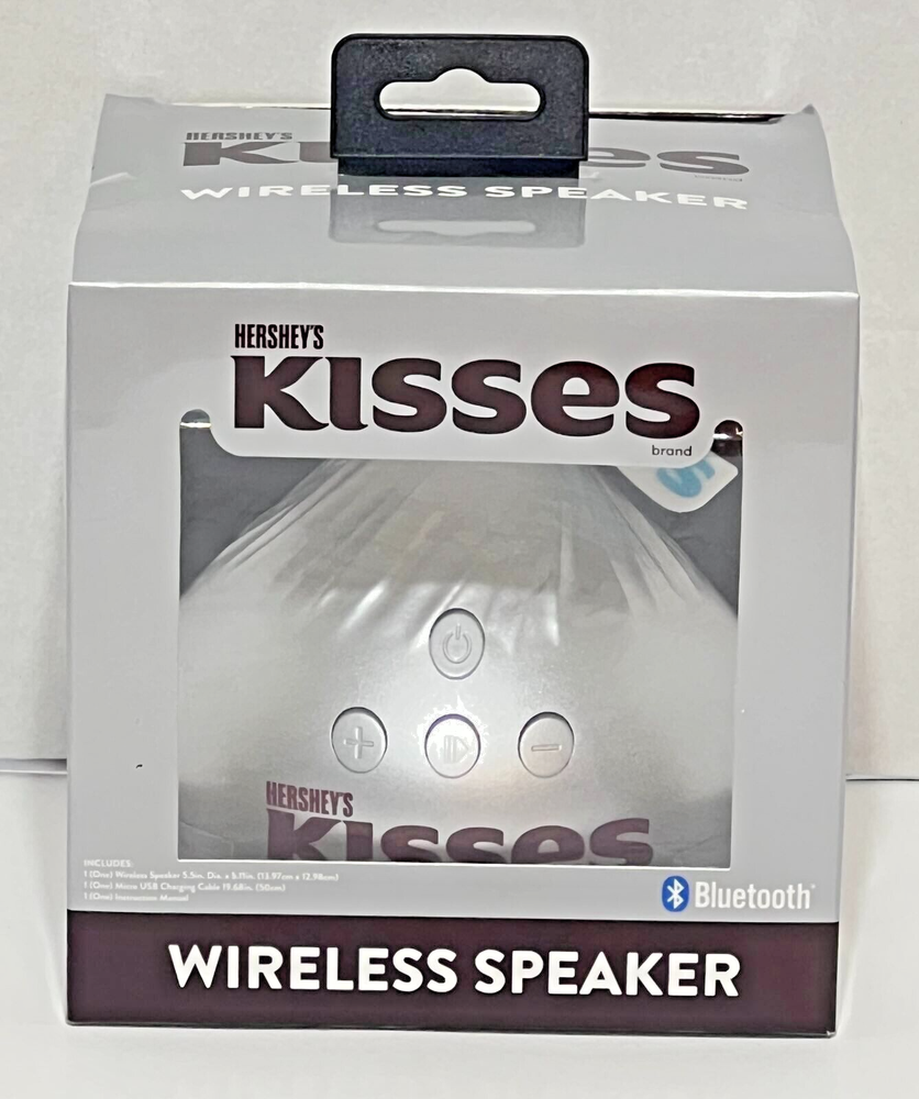 Hershey Kisses Bluetooth Speaker - Compact Wireless Portable Sound