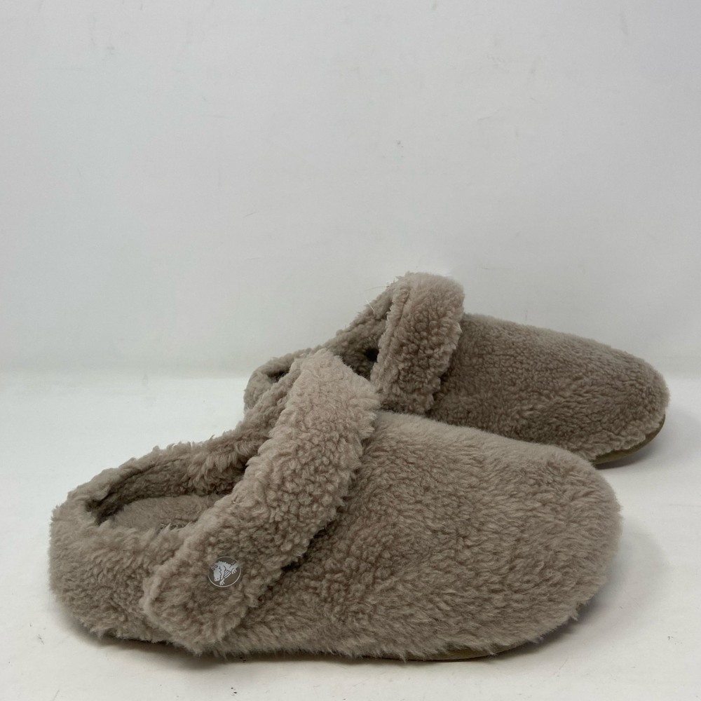 Crocs Classic Cozzzy Slipper - Mushroom, Unisex M6/W8 (EU 38-39)