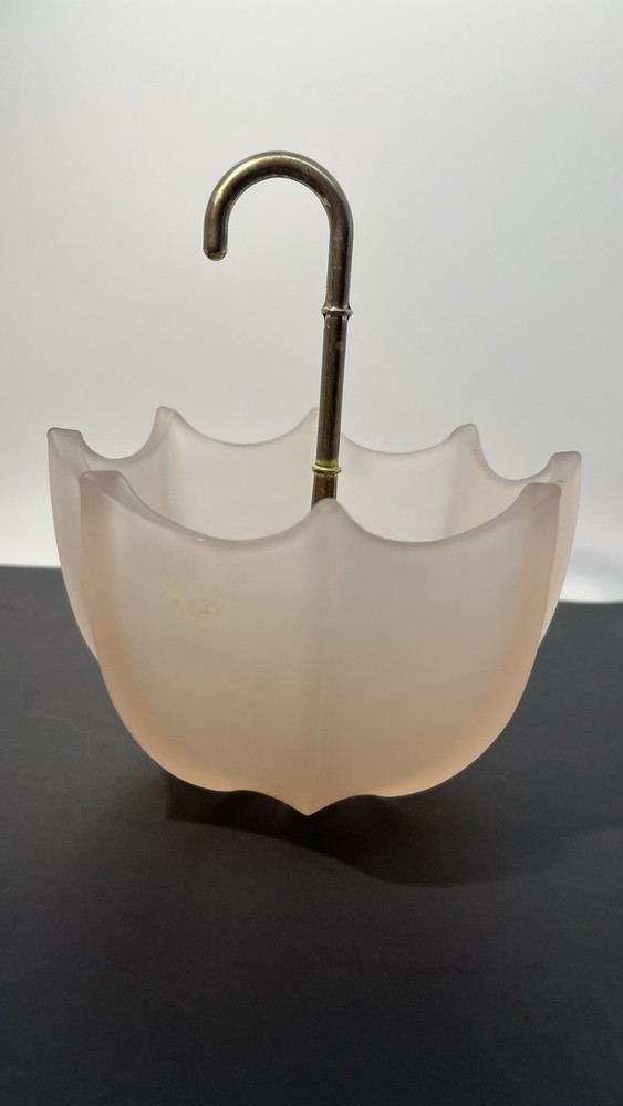 Vintage 1950s Fenton Pink Frosted Glass Trinket Dish for Rings & Jewelry